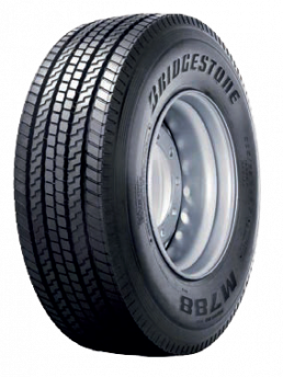 315/80R22.5  Bridgestone М788 M+S 156/154M TL (универсальная)